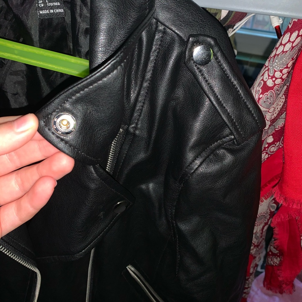 F21 Leather Jacket - image 6